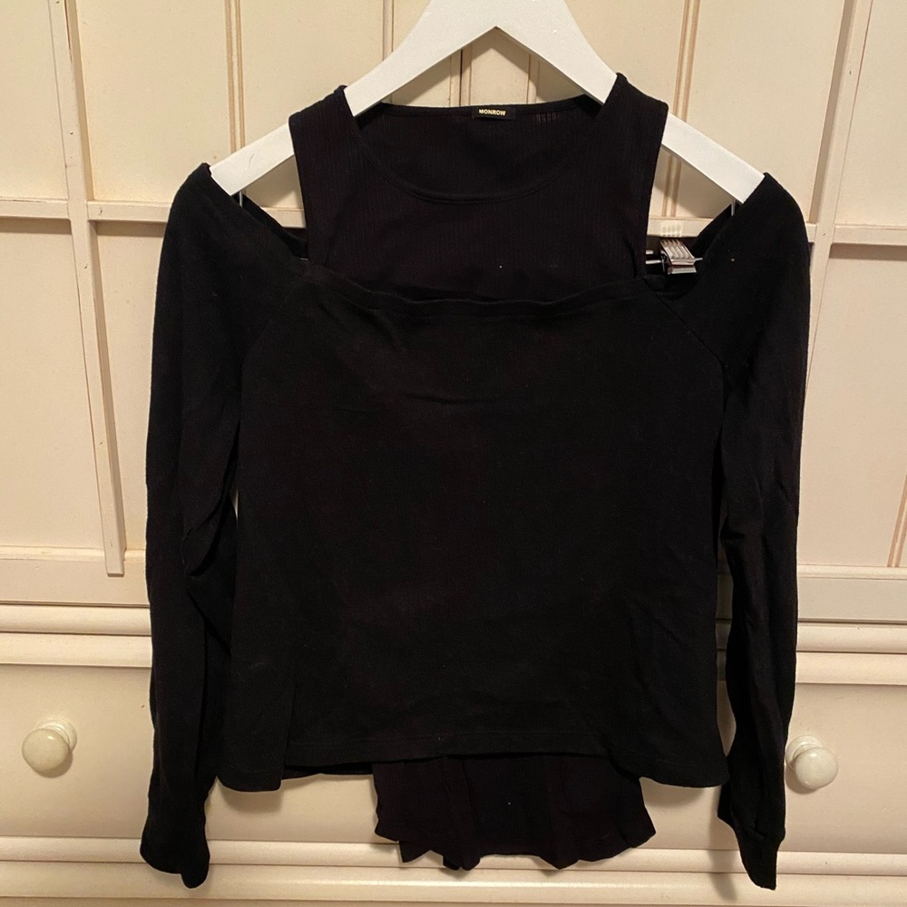 Monrow double layer long sleeve